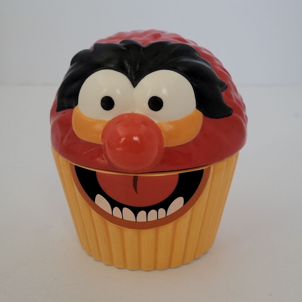 Muppets Animal Ceramic Cupcake Shaped Trinket Gift Box